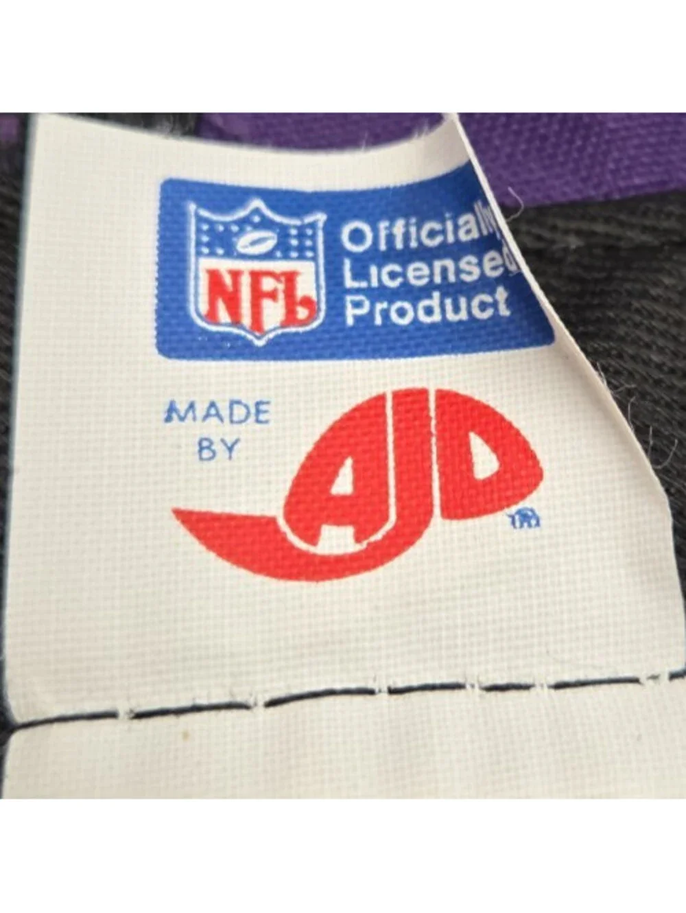 Vintage Minnesota Vikings AJD Rope Snapback Hat 80s Purple NFL Logo Cap Made USA